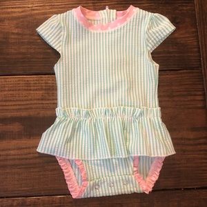 Ruffle Butts bathing suit 6-12 months